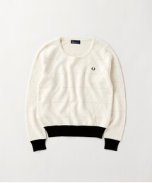 FRED PERRY | Jaquard Crew Neck Knit(ニット/セーター)