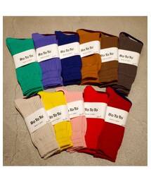 ROTOTO | Cotton Waffle Socks(ソックス/靴下)