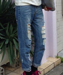 ダメージパンツ | デニムパンツ