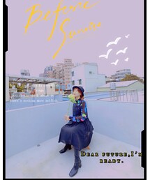 中原夜市 | シャツワンピース