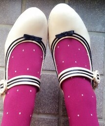 an another angelus | リボン付きパンプス(パンプス)