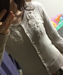 an another angelus | an3のお花刺繍カーディガン♡
おしとやかで好き〜！(カーディガン/ボレロ)