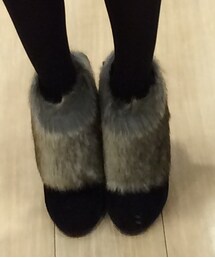 an another angelus | バックリボンファー付きブーティ♡黒初購入！笑(ブーティ)