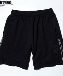 Destroyland | Zip shorts(その他パンツ)