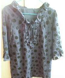 DONNA | 半袖シフォントップス(その他トップス)