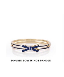 kate spade new york | DOUBLE BOW HINGE BANGLE(ブレスレット)