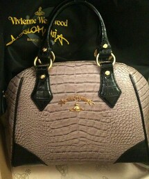 Vivienne Westwood | vivienne westwood black jungle crocodile bag(ハンドバッグ)
