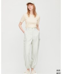 UNIQLO | ランダムリブクルーネックT(Tシャツ/カットソー)