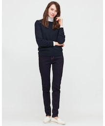 UNIQLO | ヒートテックウルトラストレッチハイライズジーンズ(デニムパンツ)