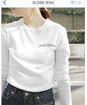 SLOBE IENA(スローブイエナ)の「トップス(Tシャツ/カットソー)」