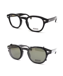 MOSCOT | LEMTOSH 46 ¥29,160 / CLIPTOSH ¥10,800(メガネ)