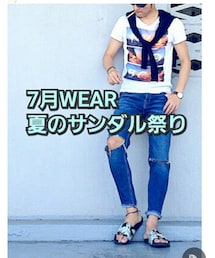 7月WEAR夏のサンダル祭り | サンダル