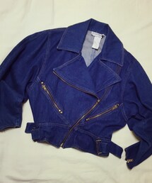 used | デニムライダース(ライダースジャケット)