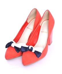 merry jenny | サマースエードリボンパンプス
(パンプス)