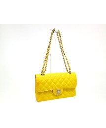 CHANEL | チェーンバッグ(イエロー)(ショルダーバッグ)