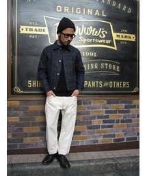 Vincent et Mireille | Long Sleeve Full Cardigan Crew Neck (ニット/セーター)