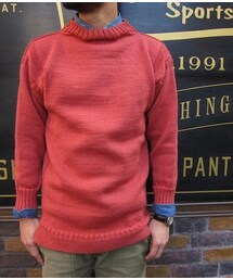 GUERNSEY WOOLLENS | TRADITIONAL GUERNSEY SWEATER(ニット/セーター)