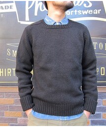 NORMAN TULLOCH | CREW P/O SWEATER RAGLAN SLEEVES(ニット/セーター)