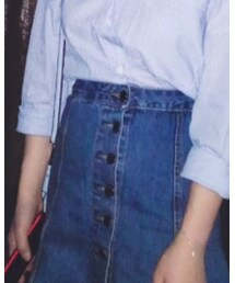 F | デニムスカート