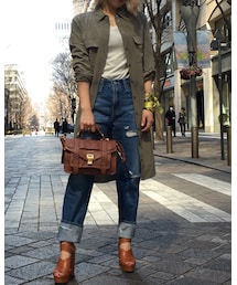 EQUIPMENT | シャツワンピース