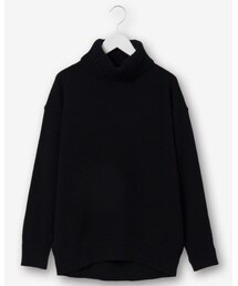 PLST | ウールカシミアブレンドタートルネックリラックスニット(ニット/セーター)