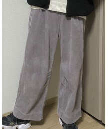 coen | コーデュロイワイドパンツ(その他パンツ)
