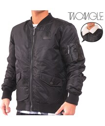 TWOANGLE | TWOANGLE ボンバージャケット MA-1(ナイロンジャケット)
