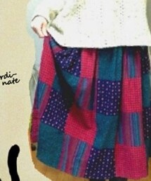 古着(3びきの子ねこ) | 柄スカート(スカート)