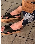 GU(ジーユー)の「シューズ(サンダル)」