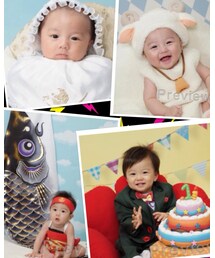 スタジオアリス | 成長記録♡(セットアップ)