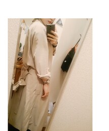 バックスタイル | ステンカラーコート