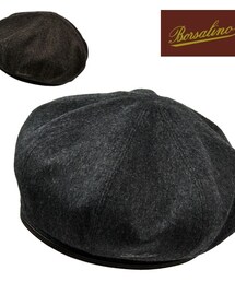 Borsalino | レザーベレー(ハンチング/ベレー帽)