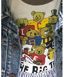 DENIM DUNGAREE | トップス