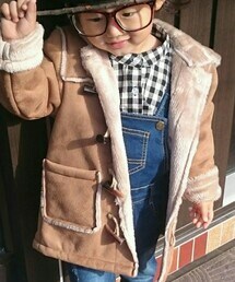 B:MING by BEAMS | ムートンダッフルコート(ムートンコート)