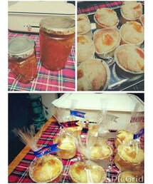 HomeMade 柚子ジャムでマフィン♬ | SWEETS(食器/キッチン)