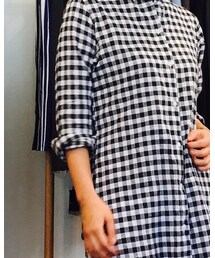 no brand | シャツワンピース