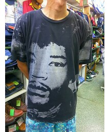USED | 90s ジミ・ヘンドリクス総柄Tシャツ(トップス)