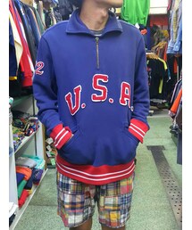 RALPH LAUREN | RalphLaurenワッペン付きスウェット(トップス)
