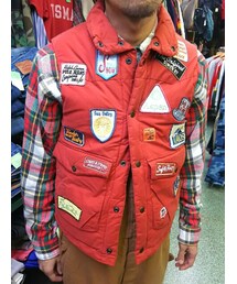 RALPH LAUREN | Ralph Lauren 
ワッペン付きダウンベスト
Sサイズ　　￥7800+tax(ジャケット/アウター)