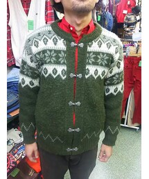NORWAY製 ノルディックカーディガン Lサイズ ¥3800+tax(カーディガン/ボレロ)