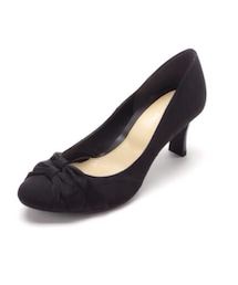 velikoko ラクチンきれいシューズ | [ラクチンキレイパンプス]Wリボンパンプス(ヒｰル6.5cm)(パンプス)