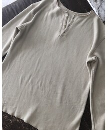 manonfripes | 2WAY HONEYCOMB THERMAL(Tシャツ/カットソー)
