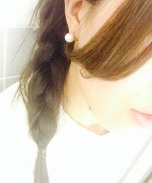 Jouete | コットンパールイヤリング(イヤリング)