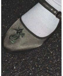 TOGA | TOGA×PANDAMERICAのカンフーシューズ届きました🐼可愛いすぎる…(バレエシューズ)