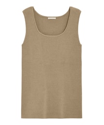 GU | リブニットタンクトップ(タンクトップ)