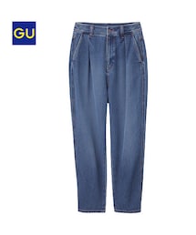 GU | ハイウエストマムジーンズ　サイズＳ(デニムパンツ)
