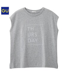 GU | グラフィックT（ウィークデイ）D(Tシャツ/カットソー)