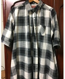 grn | ロングシャツ チェック(トップス)