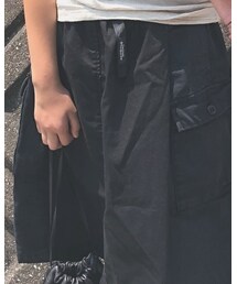 DENIM DUNGAREE | スカート