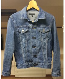 UNIQLO | 青色/多少のダメージ加工あり(デニムジャケット)